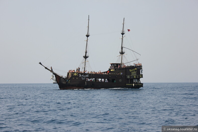 Прогулка на пиратском корабле