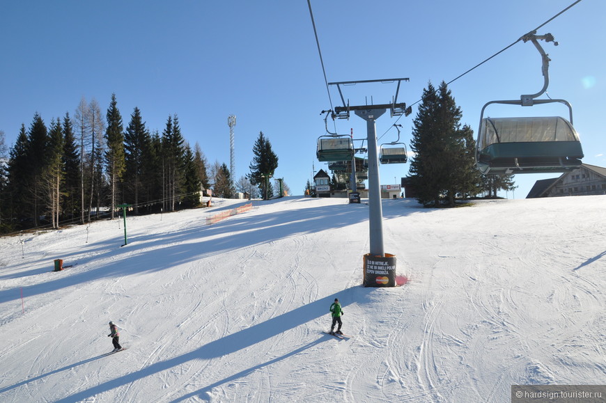 Ну, конечно же, горные лыжи! Зима — Альпы — Словения