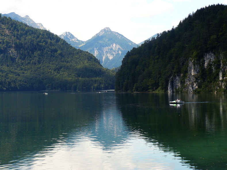 Альпийское озеро под назанием Альпийское озеро (Alpsee).