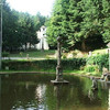 Серра Сан Бруно. Святое озеро со статуей Сан Бруно