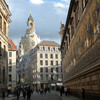 Историческая часть Дрездена с панно 
