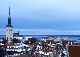 Таллин в феврале: зимняя сказка