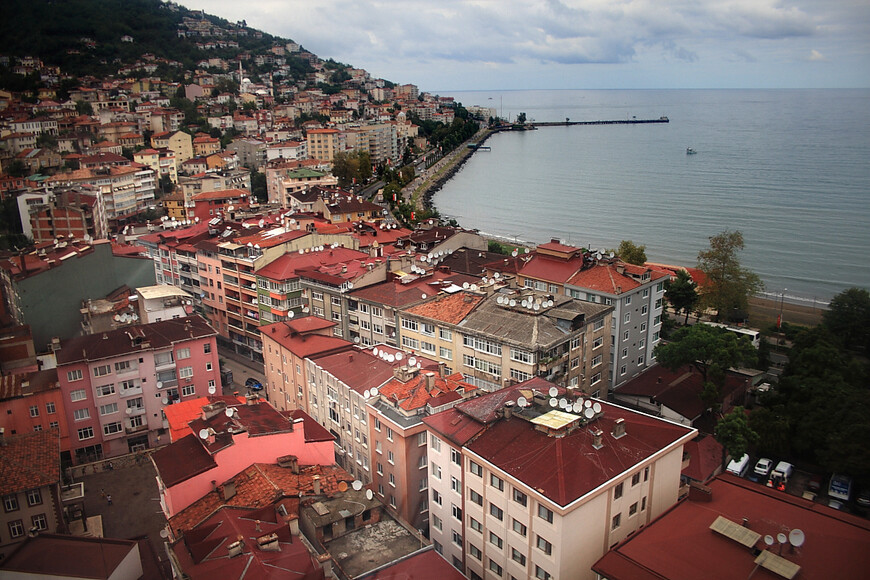 Черноморское побережье Турции без туристов