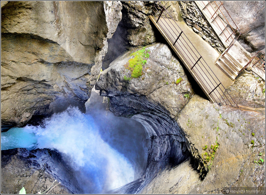Трюммельбахский водопад. Где живет ледниковая вода?