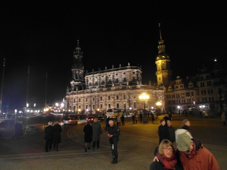 Вечерний Дрезден не менее хорош