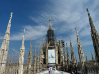 Крыша Duomo di Milano