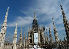 Крыша Duomo di Milano