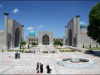 Знойное дыхание Узбекистана Самарканд,Чимган