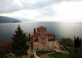 Самая известная церковь в Охриде - святого Иоанна Богослова