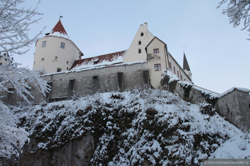 Зимняя сказка в средневековом Фюссене