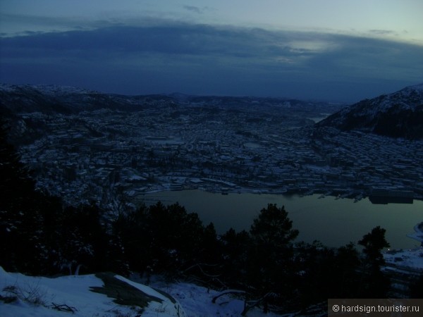 Норвегия зимой. Берген — реалии страны сказок