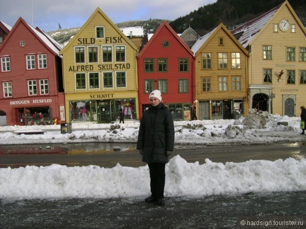 Норвегия зимой. Берген — реалии страны сказок