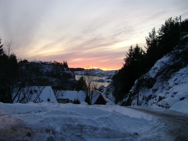Норвегия зимой. Остров Сутра
