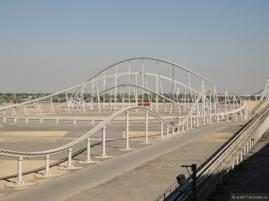 Путешествие в Феррари парк. Ferrari World Abu Dhabi