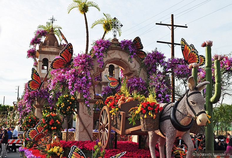 «Парад Роз» или Новый год по-калифорнийски
