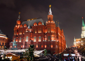 Финальный забег по рождественской Москве