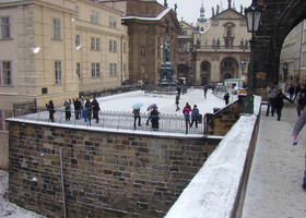 Несколько фото из зимней Праги