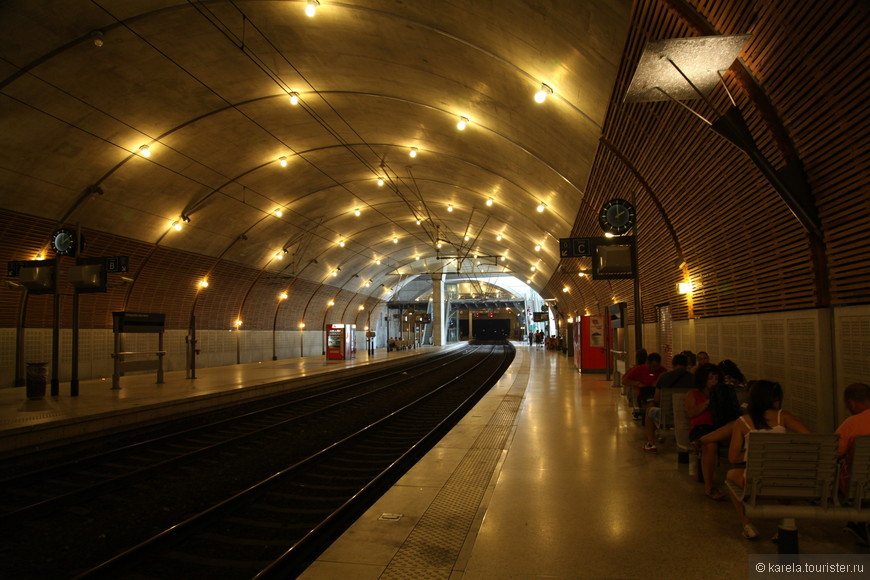 Железнодорожный вокзал в Монако