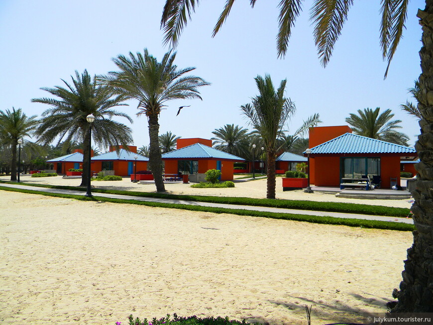 Пляж Аль Мамзар парка.