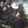 Франс Хальс.
Портрет Исаака Массы и его жены. около 1622года