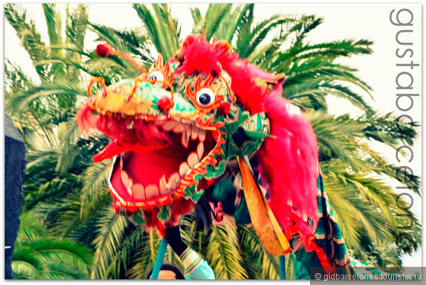 Барселона: Новый Год по китайскому календарю / Сhinese New 2014 Year 