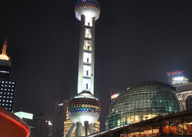Ночной Шанхай