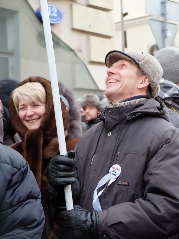 Практика стрит-фото на шествии оппозиции За свободу в Москве