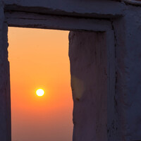 Закат в Ришикеше. Индия