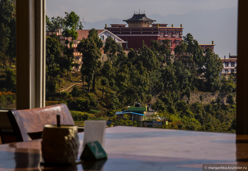 В Белом монастыре Копан. Катманду