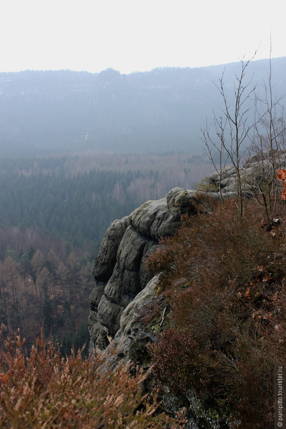 Саксонская Швейцария — день в окружении отвесных скал. 