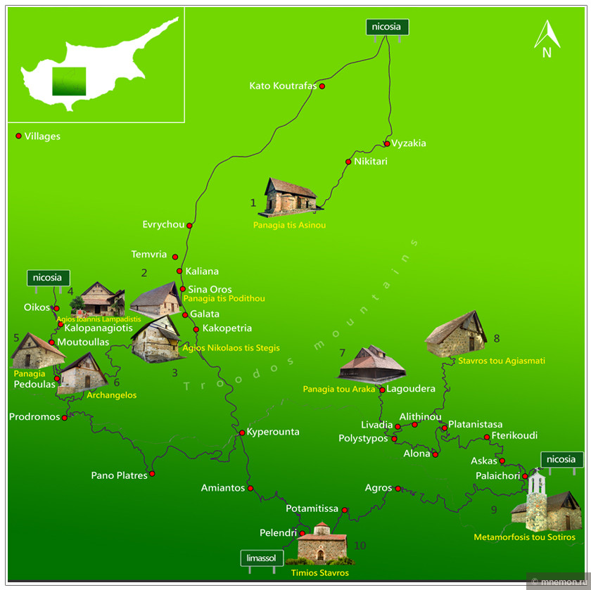 Путеводитель по Кипру. Маршрут №3 по святым местам