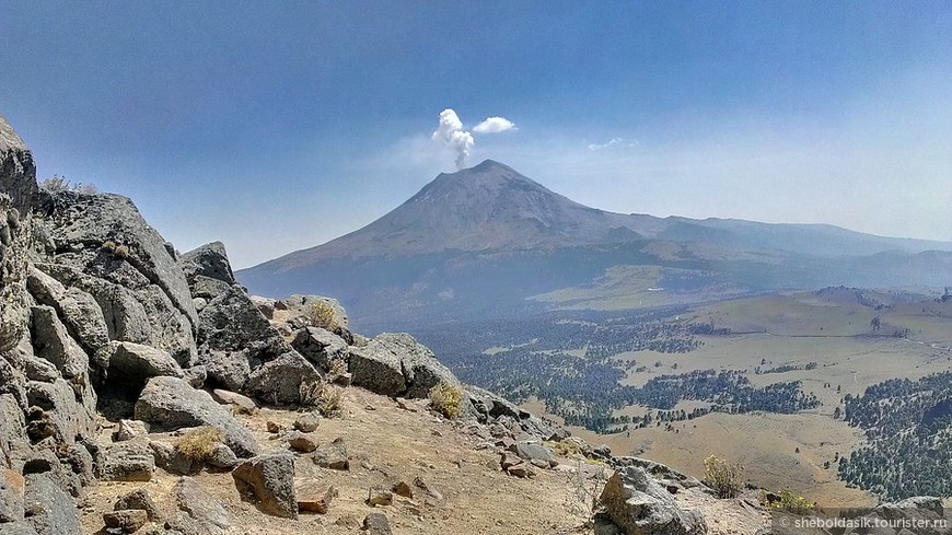 Вулканы Мексики: Попокатепетль и Истаксиуатль (Popocatepetl - Iztaccihuatl National Park)