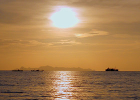Закаты на пляже Талинг Нгам. Самуи