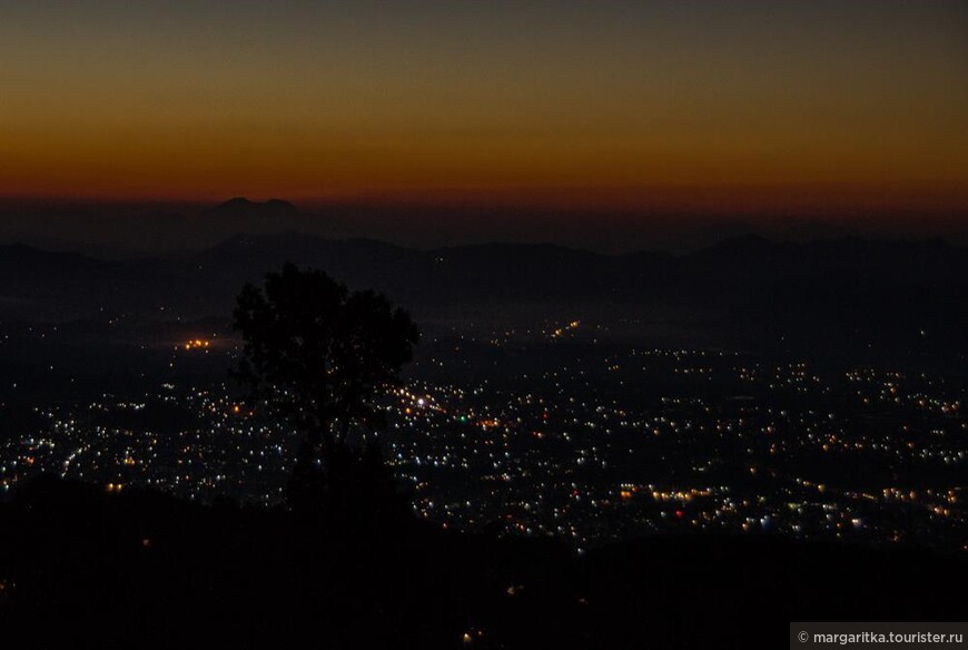 Однажды на восходе! ...в Непале. Сарангкот.