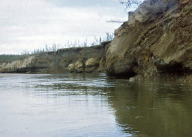 Река Колыма, пос.Черский