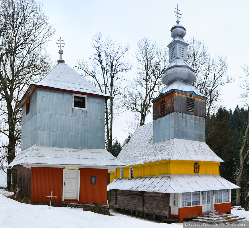 Церковь Святого Николая (1785г)- памятник архитектуры, село Подобовец