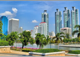 Бенжакити парк. Бангкок.