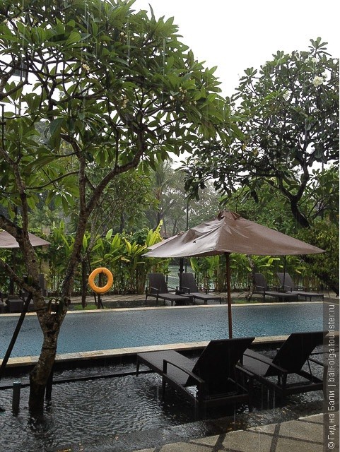 Сезон дождей на Бали 