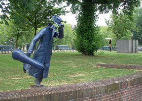 Работы анонимного скульптора. Амстердам