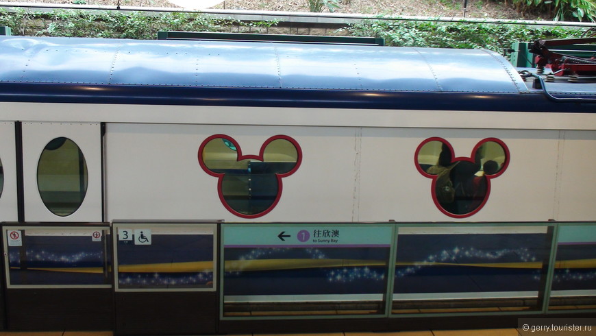 Тематическое метро DisneyLand