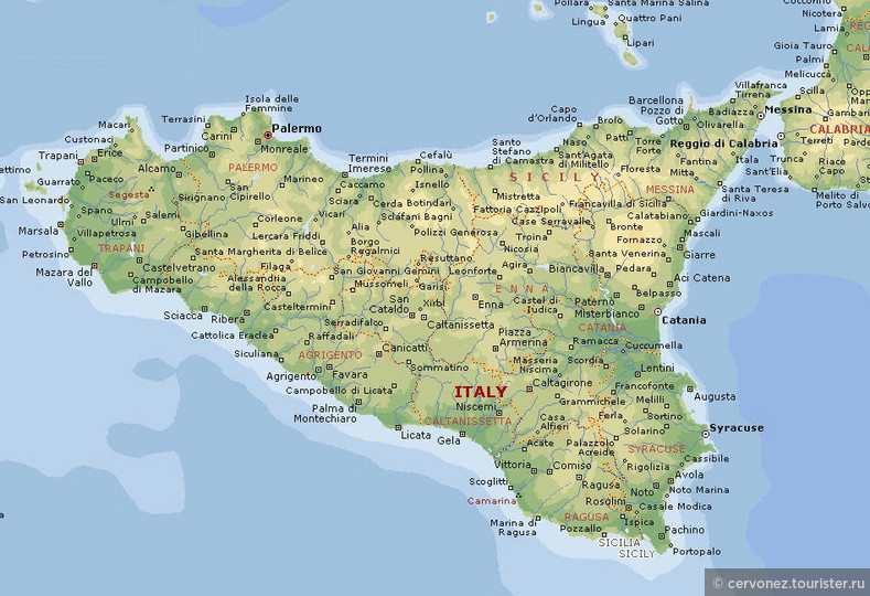 Гид по Сицилии, экскурсии, трансфер и организация торжественных мероприятий.