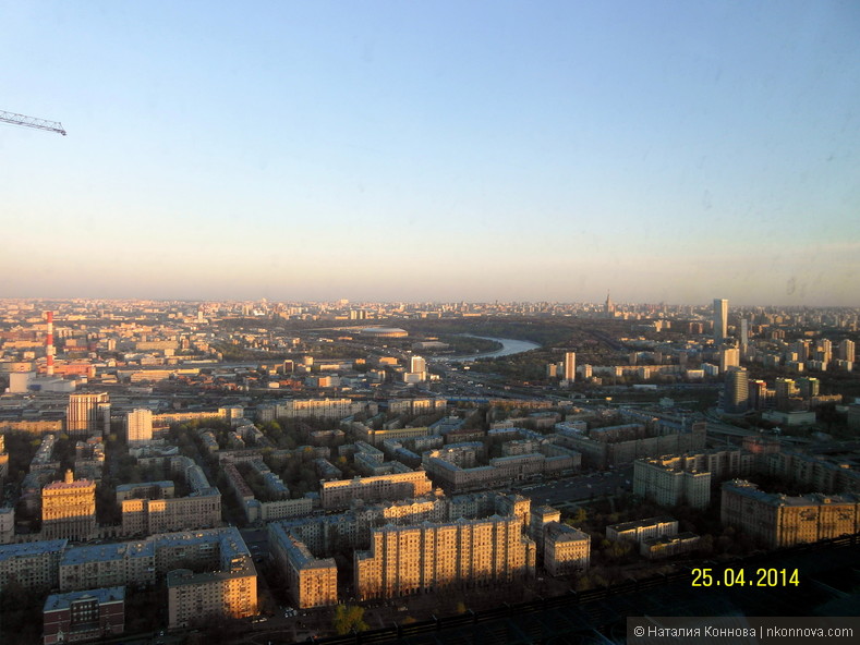Москва Сити с высоты птичьего полета (или все же птицы летают ниже?)