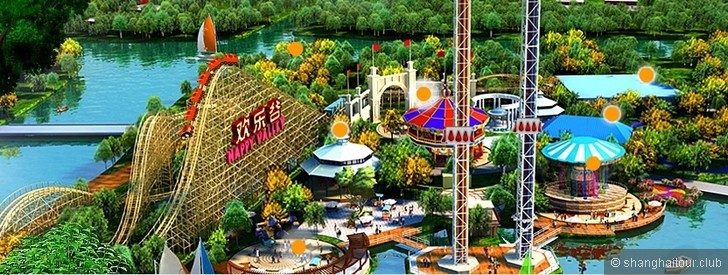 Парк развлечений Happy Valley (Шанхай)  — достойный ответ Диснейленду! 