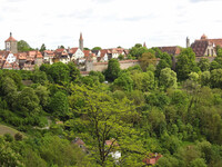Ротенбург — крыши, стены, башни, дома...