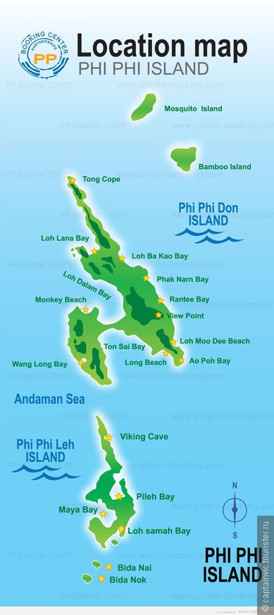Острова Пхи-Пхи глазами яхтсмена