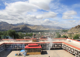 Монастырь Нечунг в Лхасе Тибет