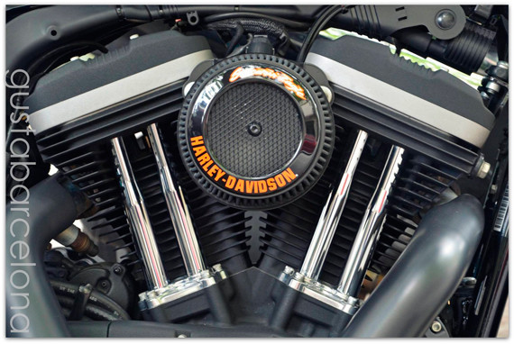 MOTO - BCN. Серия фото мотоциклов. Harley-Davidson