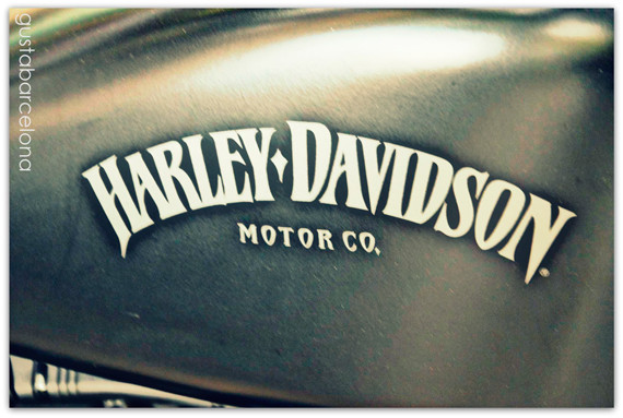 MOTO - BCN. Серия фото мотоциклов. Harley-Davidson