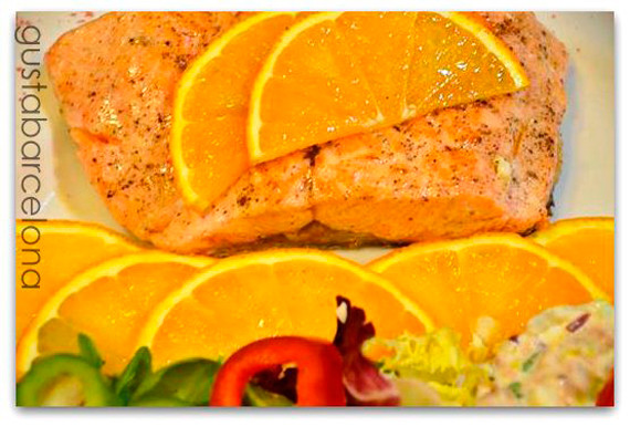 Вкусненькое Salmon plancha !!! Bon appetit! Bon profit!  Los Bellota !!!