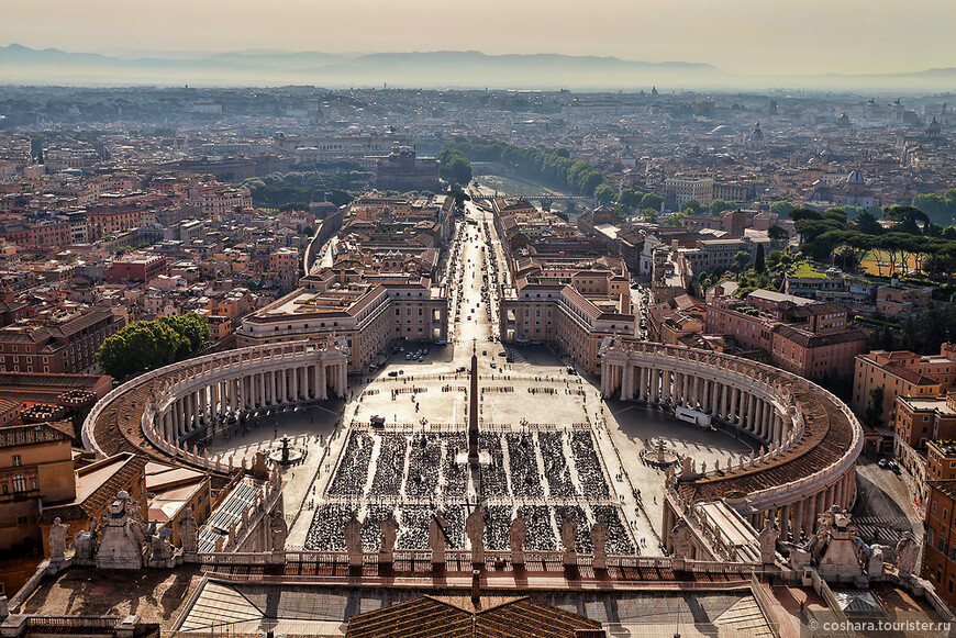 Италия — роскошная страна! По ней душа и стонет и тоскует. Ватикан